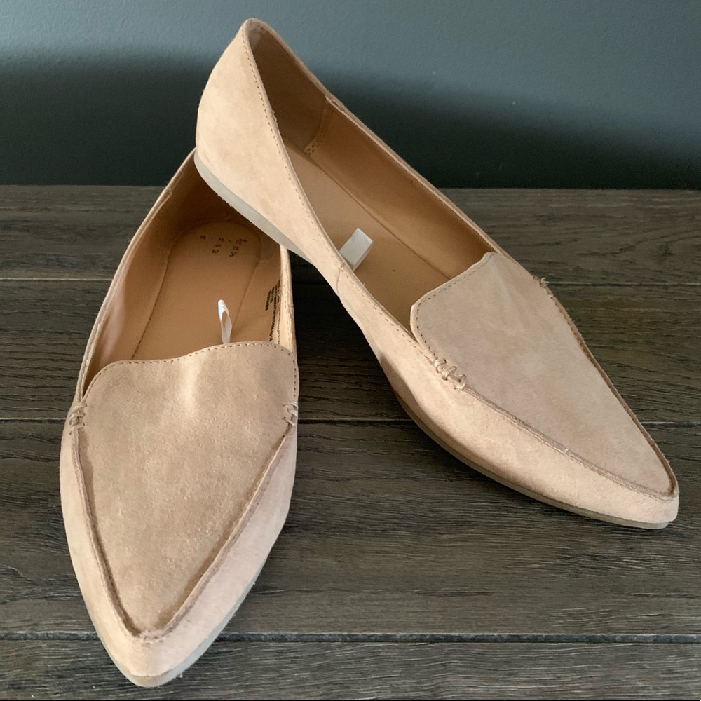 A New Day (Target) Nude Pointy Toe  Loafers